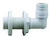 Attwood 38791 1-1/8" White Thru Hull