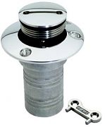 Attwood 664065 1-1/2" Stainless Steel Deck Fill - Gas