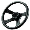 Attwood 83154 13" Soft Grip Steering Wheel with Cap