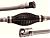 Attwood 93806ELP7 3/8" x 6´ Evinrude Fuel Line Hose Kit