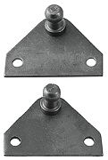 Attwood SL40SSP37 Stainless Steel Flat Bracket