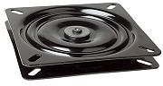 Attwood Swivl-Eze 17720 Seat Swivel, Black Powder Coated Flat Swivel