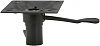 Attwood Swivl-Eze 238152-7 238 Series Seat Mount Black E-COAT Seat Mount, 3, Right Handle