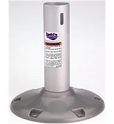 Attwood Swivl-Eze 238913L1 Lakesport 2-3/8" Bell Pedestal - 12" Fixed Height Post - No Seat Mount