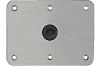 Attwood Swivl-Eze 63439 Locknpin 3/4 Base Plate 3X4 SS