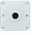 Attwood Swivl-Eze 67729T Threaded Zinc Plated Baseplate