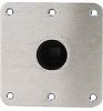 Attwood Swivl-Eze 69773 Snap-Lock 1.77" Stainless Steel Base Plate