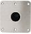 Attwood Swivl-Eze 69773 Snap-Lock 1.77" Stainless Steel Base Plate