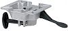 Attwood Swivl-Eze 818441 Lakesport 2-3/8" Seat Mount with Friction Control & Swivel, 3 Tilt, Abyc Code Ao
