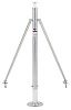 Attwood Swivl-Eze 903-009-S Stainless Steel Fixed Height Ski Tow Pylon 45"H, with 6" Dia. SS Threaded Flush Mt Base