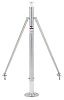 Attwood Swivl-Eze 903-009-S Stainless Steel Fixed Height Ski Tow Pylon 45"H, with 6" Dia. SS Threaded Flush Mt Base