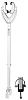 Attwood Swivl-Eze SP-4000-ADJ-RB Adjustable Length Pro Transom Savers 24" - 36", Roller & BOLT-ON Mounts