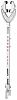 Attwood Swivl-Eze SP-421-RB SHOCK-EZE Adjustable Transom Saver 27-36" Adjustable