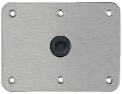 Attwood Swivl-Eze SP-64839 Locknpin 3/4 Base Plate 4X8 SS