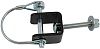 Attwood Swivl-Eze SP402 Bolt On Bracket for Transom Saver Short BOLT-ON U-BRACKET; 1-1/16"H X 1-9/16"W