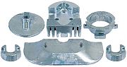 B&S Marine BSMALPHAGEN2KITZ Alpha 1 Gen Kit Zinc