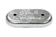 B&S Marine BSMB12 Hull Plate - Zinc