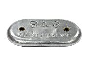 B&S Marine BSMB6 Hull Plate - Zinc