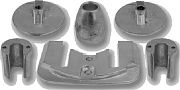 B&S Marine BSMBRAV3PLUSKITZ Zinc Kit Bravo 3 2004 and Up