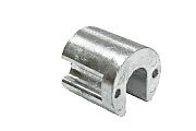 B&S Marine BSMM806190 Horseshoe Mercury Anode - Zinc