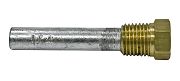 B&S Marine BSMPZ14C Zinc Pencil With Plug - 1/4"