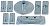 B&S Marine BSMVERADOKIT6Z Zinc Kit Verado V6