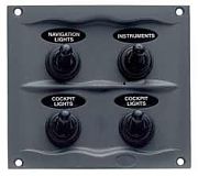 BEP Marine 900-4WP 4 Way Switch Panel