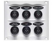 BEP Marine 900-6WP 6 Way Switch Panel