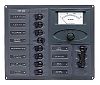 BEP Marine 900-AC2H-AM-110 10 Way Ac Circuit Breaker Panel
