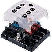 BEP Marine ATC6WQC 6 Gang ATC Fuse Holder - Quick Connect