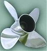 BRP 177322 15 X 20 Stainless Steel 4 Blade Right Hand Prop RX4 Vvp (177322)
