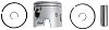 BRP 5006690 Piston&Ring Kit,starboard - BRP (5006690)
