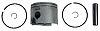 BRP 5006729 Piston/Ring Kit Standard (5006729)