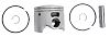 BRP 5008422 Piston&Ring ASSEMBLY-STANDARD - BRP (5008422)