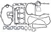 BRP 5034733 Powerhead Gasket Set - BRP (5034733)