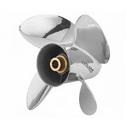 BRP 763938 14.25 X 17 Stainless Steel 4 Blade Right Hand Prp Cyclone Tbx Hub (763938)