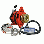 Balmar Alternator 1-2" Single Foot Dual V Pulley Regulator & Temp Sensor - 170A Kit - 12 Volt