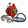 Balmar Alternator 1-2" Single Foot K6 Serpentine Pulley Regulator & Temp Sensor - 170A Kit - 12 Volt