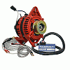 Balmar Alternator 3.15" Dual Foot Saddle K6 Serpentine Pulley Regulator & Temp Sensor - 170A Kit - 12 Volt