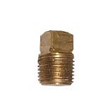Barr 50-090-001 1/8" Square Head Brass Plug
