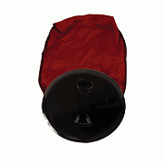 Beckson 5" STOW-AWAY Deck Plate - Black with 12" Bag