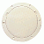 Beckson 8" NON-SKID PRY-OUT Deck Plate - Beige