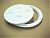 Beckson DP80WC 8" White Smooth Clear Center Deck Plate