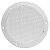 Beckson DP85W 7-5/8" White Diamond Pry Out Deck Plate