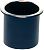 Beckson GH33B1C Black with Chrome Recessed Drink Holder