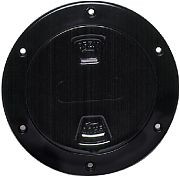 Beckson Marine DP80B Deckplate 8"SCR Blk