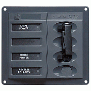 Bep Ac Circuit Breaker Panel Without Meters, 2DP AC230V Stainless Steel