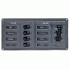 Bep Ac Circuit Breaker Panel with O Meters, 4 Way Panel 2 Mains - 240V
