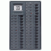 Bep Millennium Series DC Circuit Breaker Panel with Digital Meters, 28SP DC12V