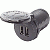 Blue Sea 1046 48V Dual USB Charger Socket Mount
